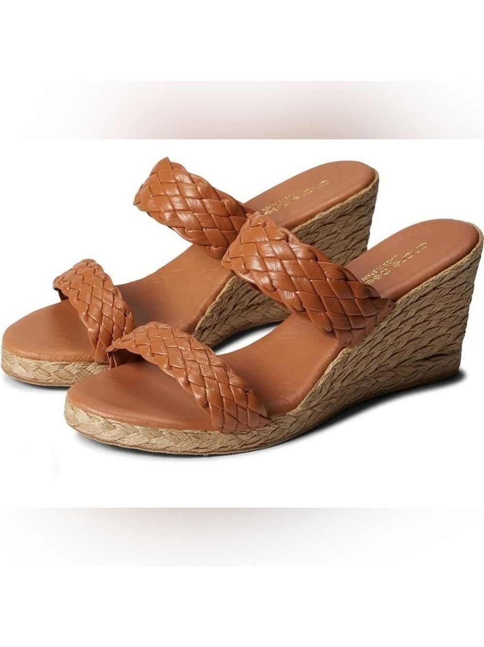 NIB Andre Assous Aria Espadrille Wedge Sandal